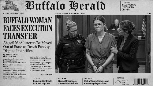 Buffalo Woman at Center of Unusual Execution Dispute After Murder Conviction