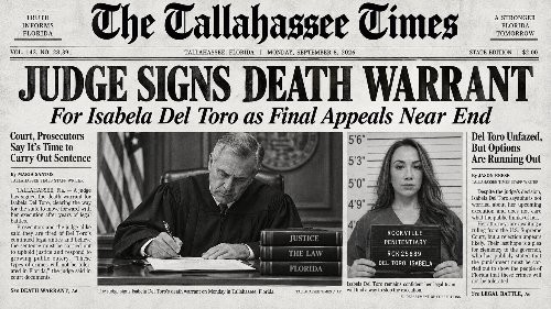 Judge Signs Death Warrant for Isabela Del Toro as Final Appeals Near Their End