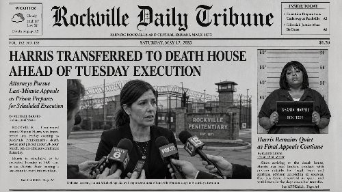 Shania Harris Moved to Rockville Death House Ahead of Tuesday Execution